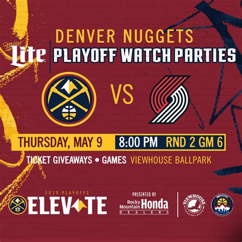 denver nuggets watch party online